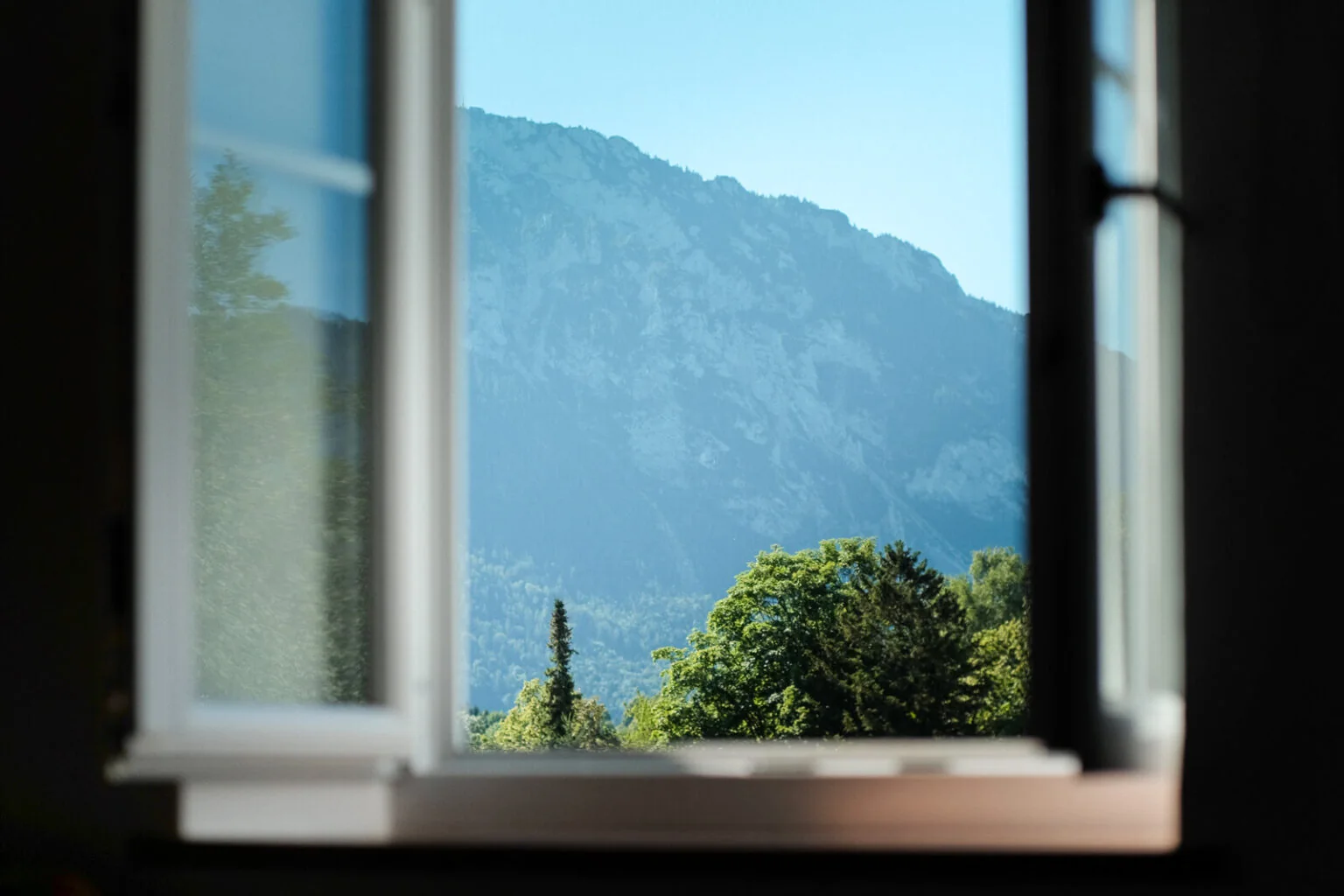 Bergblick im Chiemgau rund um Ruhpolding